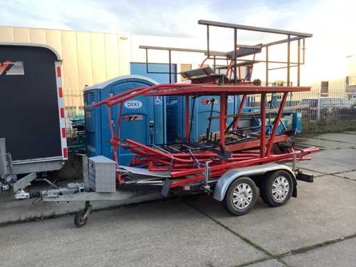 Carenaggio della carreggiata su un rimorchio