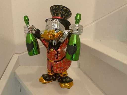Dagobert Duck Sculptuur