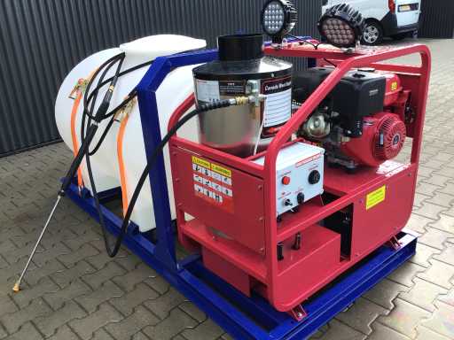 2025 - Blue Viper - Industrielles Heißwasser 276 bar - Hochdruckreiniger mit Tank