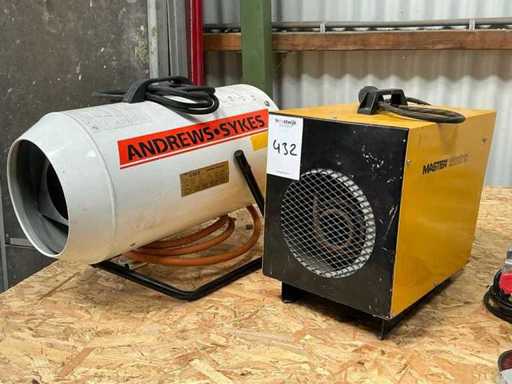 Riscaldatore a propano Andrews Sykes G60E