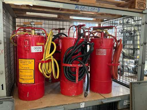 6x KUEBELSPRITZE: 15 L