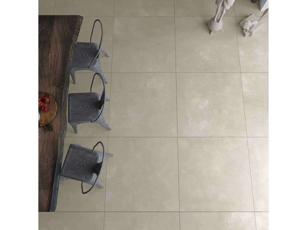 Tile Ceramic Light Grey 60 m²