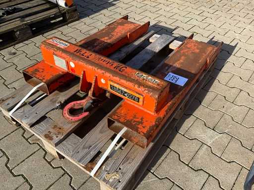 2019 JV Construction 0238 Gabelstapler Fester Hebehaken