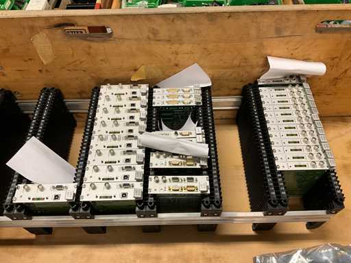 Lots of electronic material for Laserstar