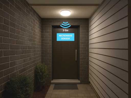 12W 4000K Opbouw LED Panelen met sensor (32x)