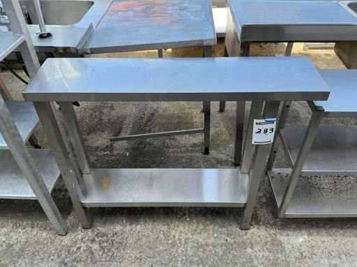 Table de travail en acier inoxydable