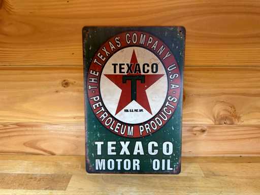 metaal reclame wandbord