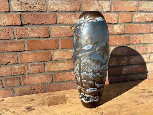Vaso in pasta di vetro