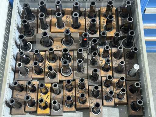   Veel grote meetmandrels