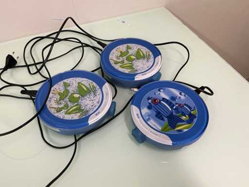 Ika Big-Squid Magnetische Roeraars (3x)