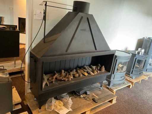 Kominek gazowy Rozella Quatro 1400