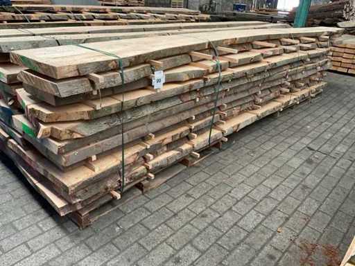 Beuken stamdelen 52 mm ca. 3,5 m³