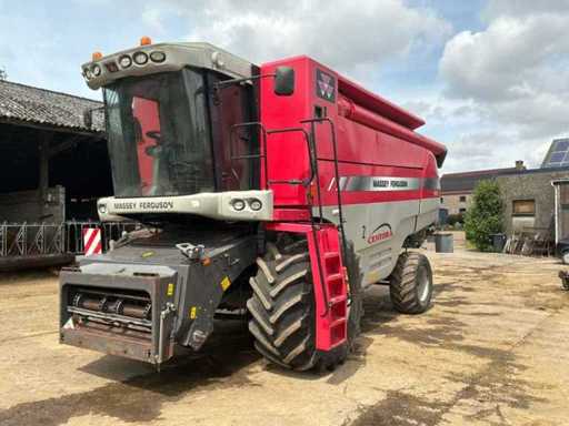 2005 Massey Ferguson Centora 7282 Combine Harvester With 25 FT Cutterbar, Trolley and Rapeseed Equipment