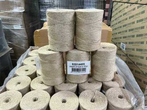 Partij Jutegaren 2/4 spoel ca 435gr (500x)