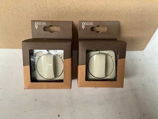 Busch-Jaeger Schalter 3-Position-Einbau ohne 0-Position-Serie S1/Creme (47x)