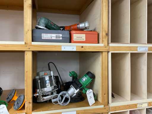 Varias herramientas eléctricas