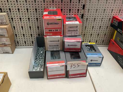 Dozen schroeven en moeren