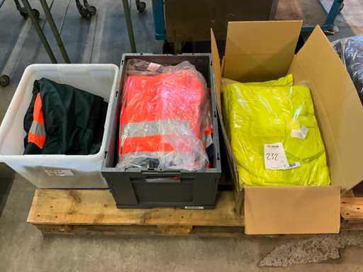 Charge von Arbeitskleidung