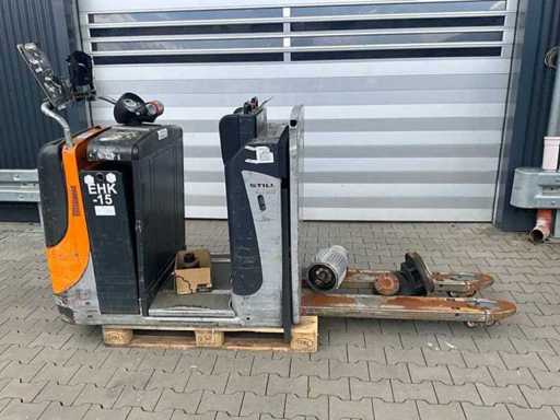 El transpalet sigue defectuoso como almacén de repuestos