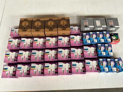 Verschiedene Lichtquellen von z.B. Philips