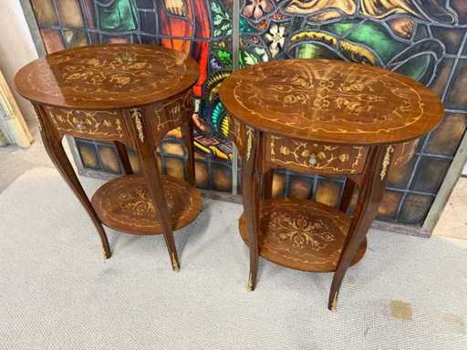 Louis Quinze Beistelltisch (2x)