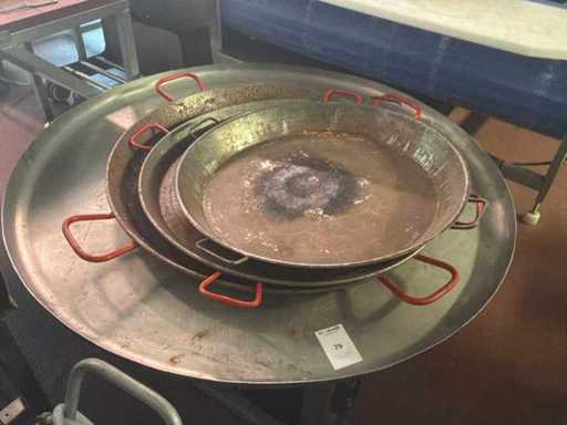 Poêle à paella (4x)