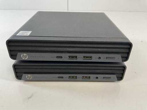 HP ProDesk 400 G6, Core(TM) i5 10th Gen, 8 GB RAM, 256 GB NVMe Mini Desktops (2x)