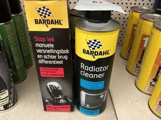 Bardahl Kühlerreiniger+ Stop-Leak-Getriebe (4x)