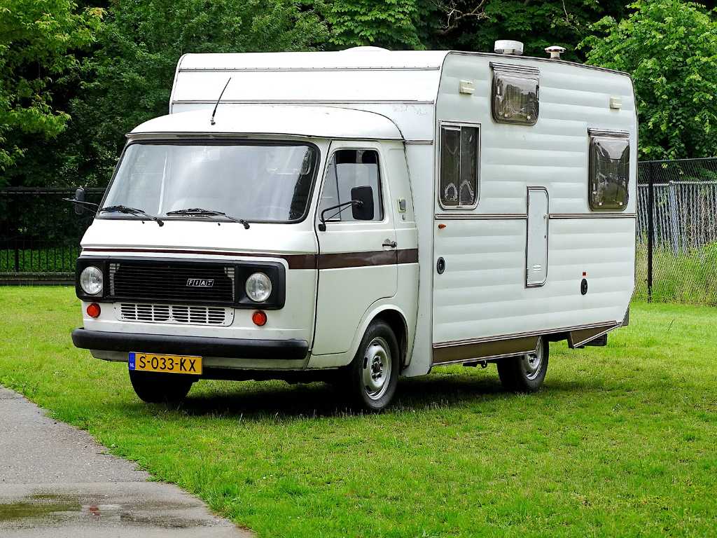 camper de epocă FIAT 238 (1.4), S-033-KX