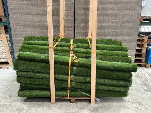 Garten – Rund – Kunstrasen – Kunstrasen – Rasenteppich (45x)