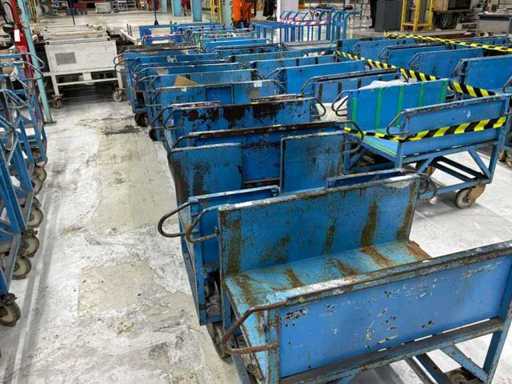 Transport trolleys (9x)