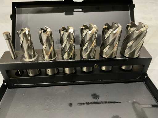 Unelte de găurit Stahlgruppe 2025 cu 7 piese pentru foraj