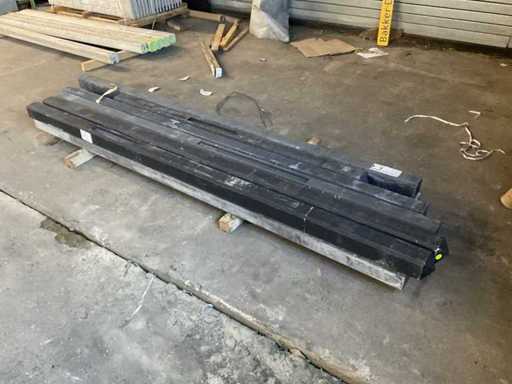 Betonowe słupy antracytowe (12x)