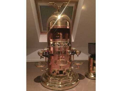 Koffiemachine Brasilia Belle Epoque + koffiebonenmaler