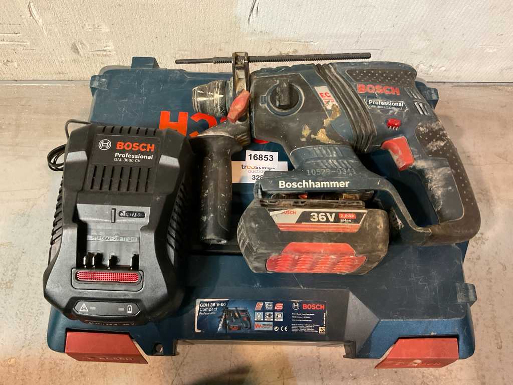 2014 Bosch GBH 36V Rotary hammer battery 36V SDS plus Troostwijk