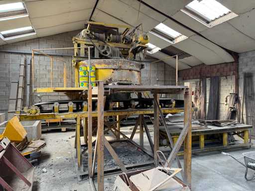 Betonmolen opstelling