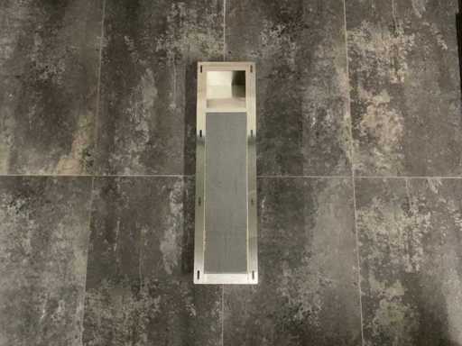 Wiesbaden - Built-in Spare Roll Holder - Stainless Steel 