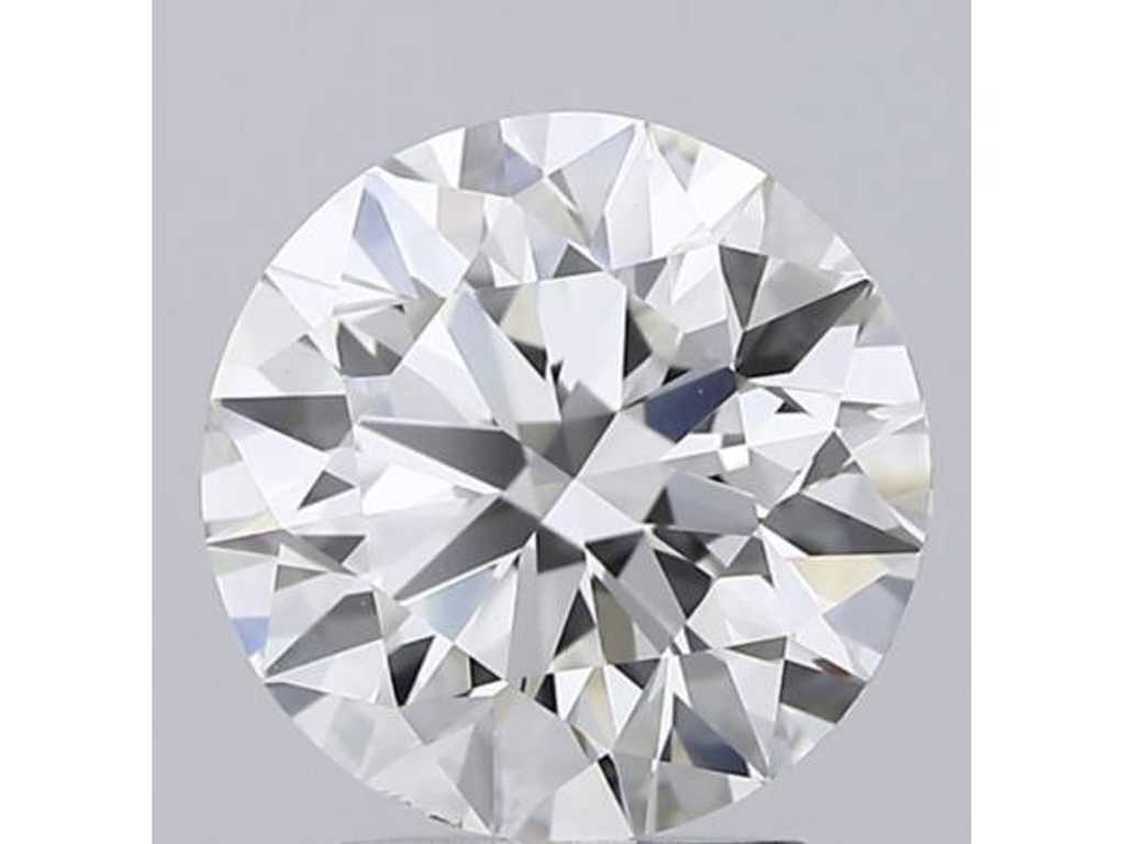 Gecertificeerde Diamond E VVS2 1.35 Cts