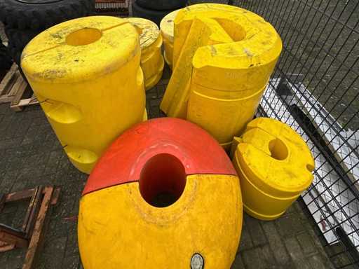 Plutitor pentru țevi de dragare (6x)