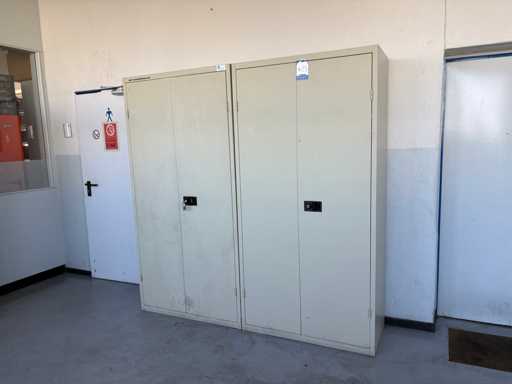 PERSCHMANN Lot Workshop cabinets without contents