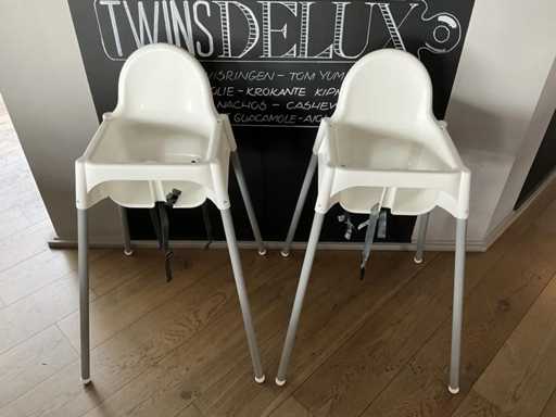 Ikea - Chaise haute empilable (4x)