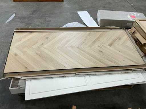 Blat stołu jadalnego w jodełkę 99x240cm