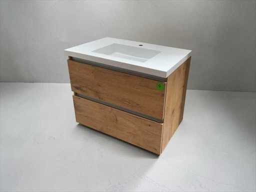 Bathroom furniture 80cm softclose