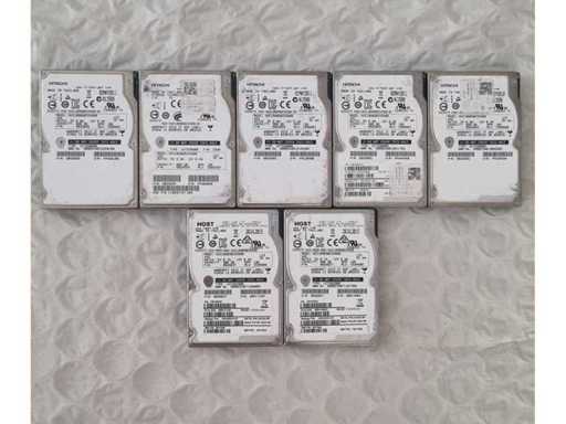 Hitachi/HGST 600GB SAS harde schijven (7x)