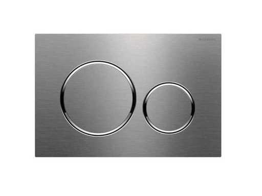 Geberit Sigma20 Control Panel brushed stainless steel