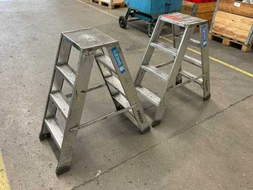 Zarges Z500 Alu Stepladder (2x)