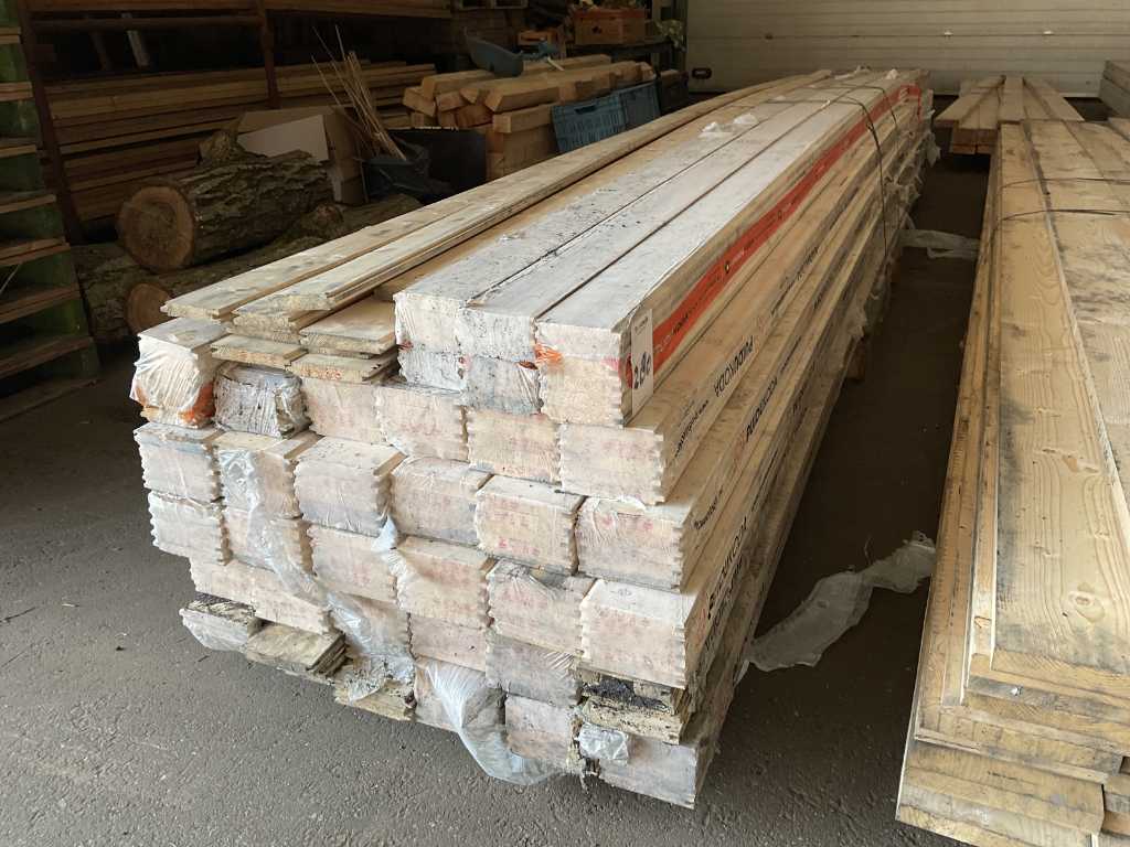 Tongue and groove floorboards (185x)