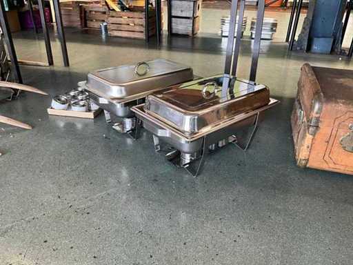 Chafing dish (2x)