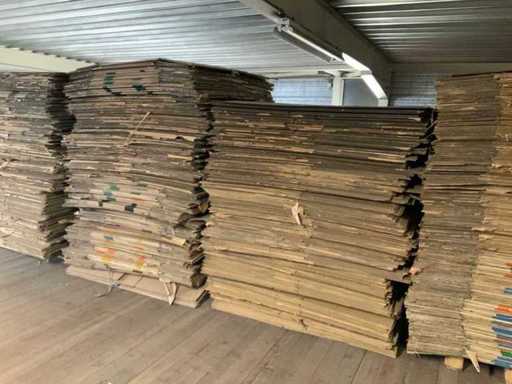 Boîtes en carton palette (2x)