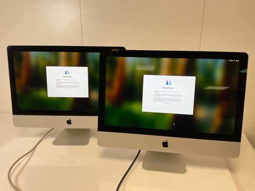 Apple iMac Retina 4K 21.5”, QuadCore i3, 8 GB RAM, 1 TB SSD, AMD Radeon Pro 555X 2 GB All-In-One Desktops (2x)